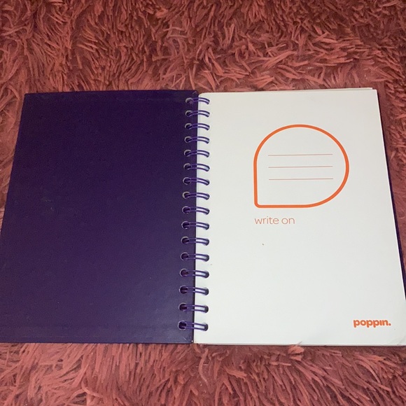Purple SHAPE  Magazine Spiral Notebook - Picture 3 of 3
